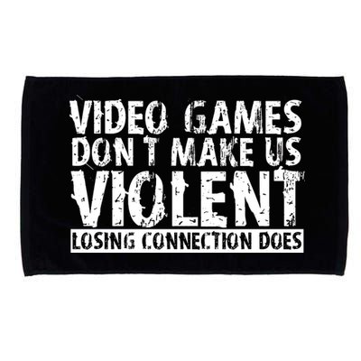 Video Games Don't Makes Us Violent Losing Connection Does Microfiber Hand Towel