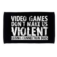 Video Games Don't Makes Us Violent Losing Connection Does Microfiber Hand Towel