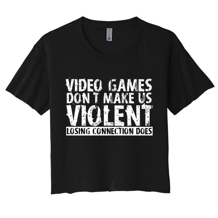 Video Games Don't Makes Us Violent Losing Connection Does Crop Top