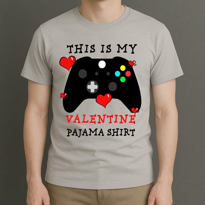 Video Games This Is My Valentine Pajama T-Shirt
