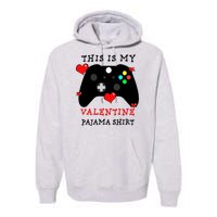 Video Games This Is My Valentine Pajama Premium Hoodie