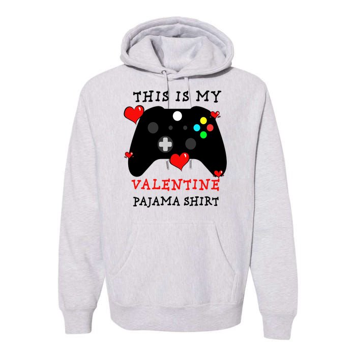 Video Games This Is My Valentine Pajama Premium Hoodie