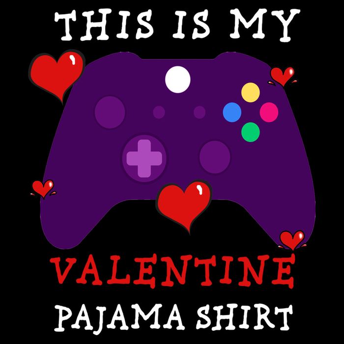 Video Games This Is My Valentine Pajama Bucket Hat