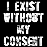 Vintage I Exist Without My Consent Funny Meme Frog Tank Top
