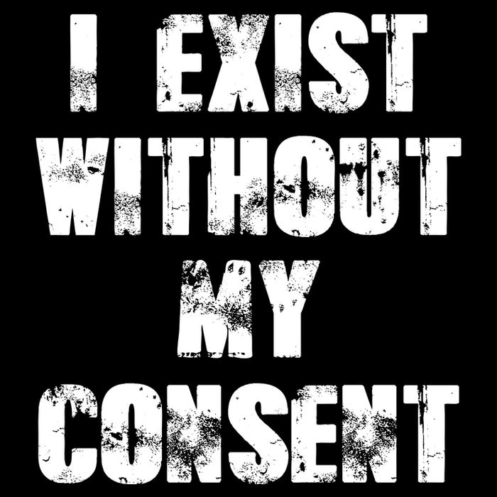 Vintage I Exist Without My Consent Funny Meme Frog Tank Top