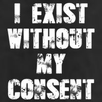 Vintage I Exist Without My Consent Funny Meme Frog Golf Towel