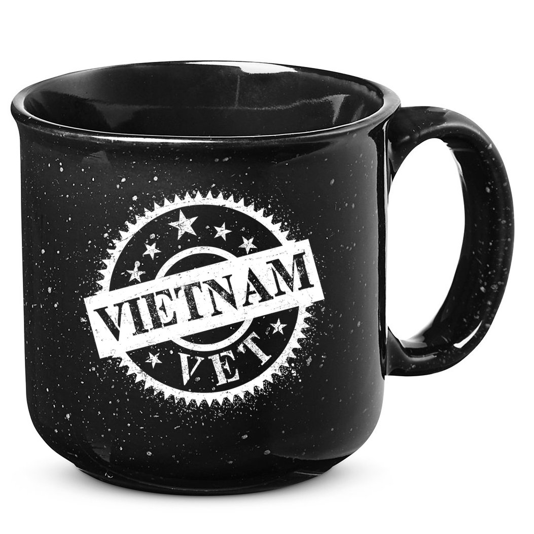 Vietnam Vet Stamp 15oz Campfire Ceramic Mug