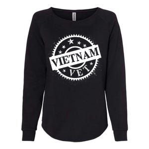 Vietnam Vet Stamp Womens California Wash Sweatshirt