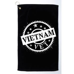 Vietnam Vet Stamp Platinum Collection Golf Towel