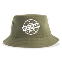 Vietnam Vet Stamp Sustainable Bucket Hat