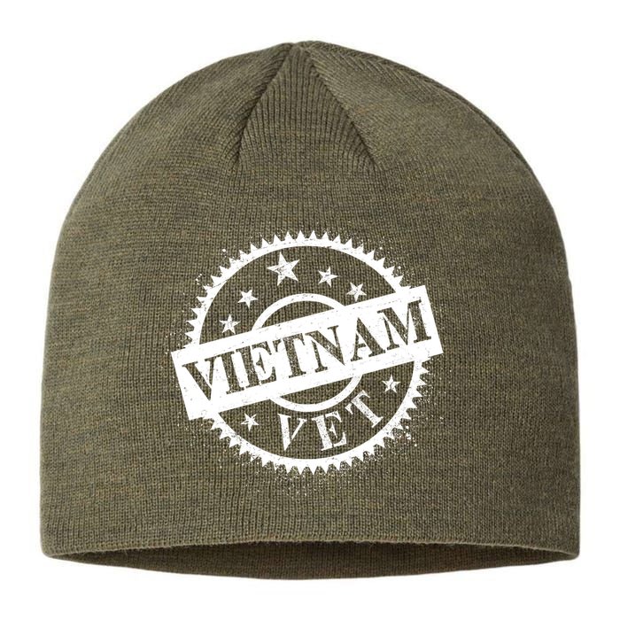 Vietnam Vet Stamp Sustainable Beanie