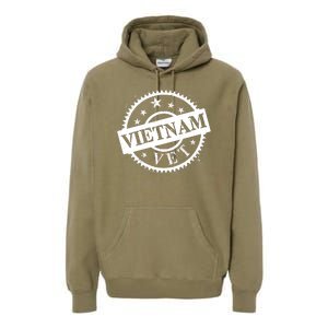 Vietnam Vet Stamp Premium Hoodie