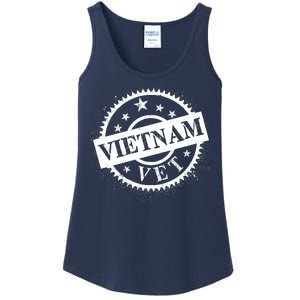 Vietnam Vet Stamp Ladies Essential Tank