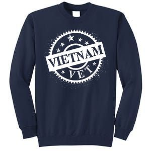 Vietnam Vet Stamp Tall Sweatshirt