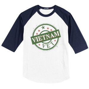 Vietnam Vet Stamp Baseball Sleeve Shirt