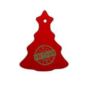 Vietnam Vet Stamp Ceramic Tree Ornament