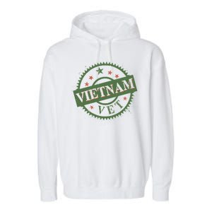 Vietnam Vet Stamp Garment-Dyed Fleece Hoodie