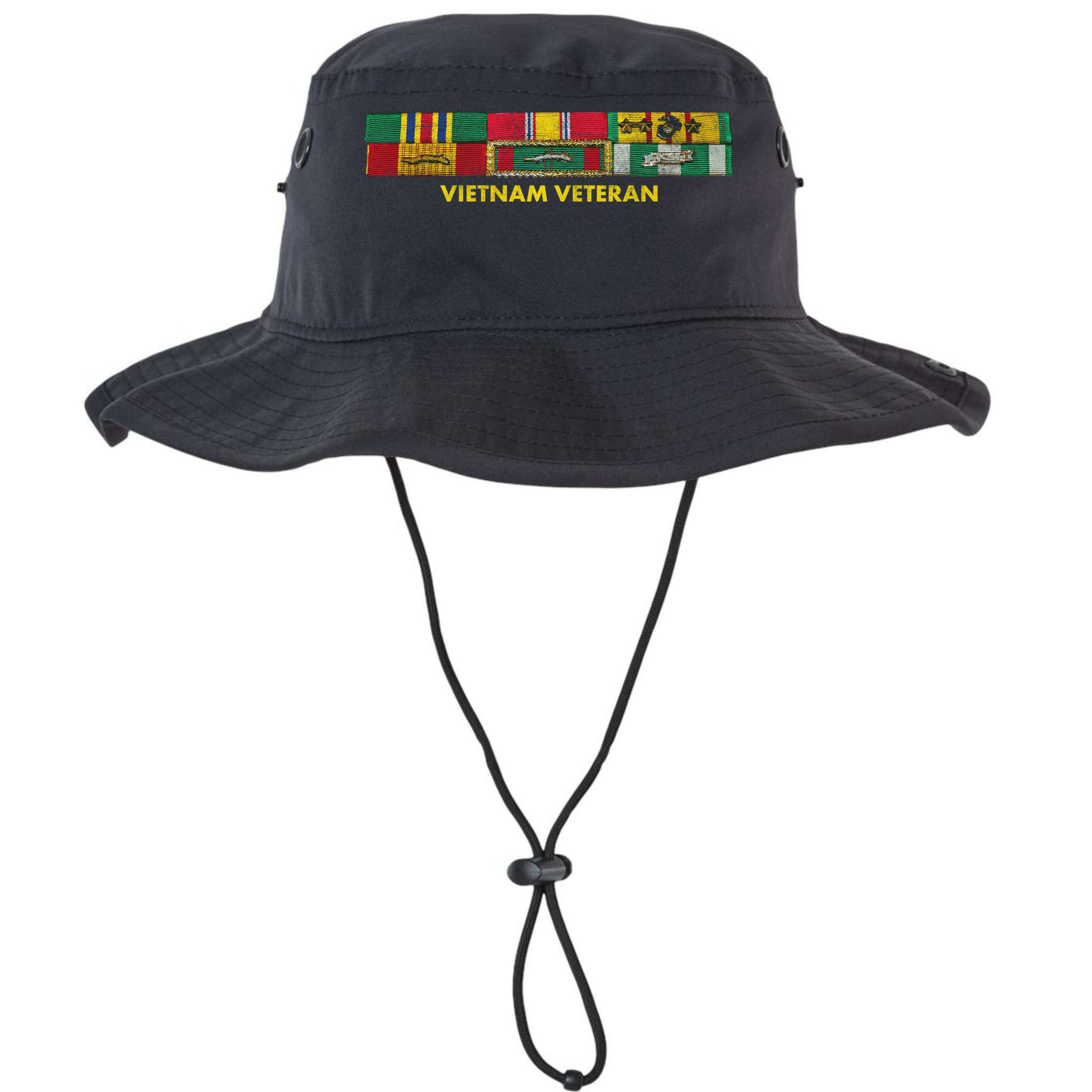 Vietnam Veteran Emblem Bucket Hat