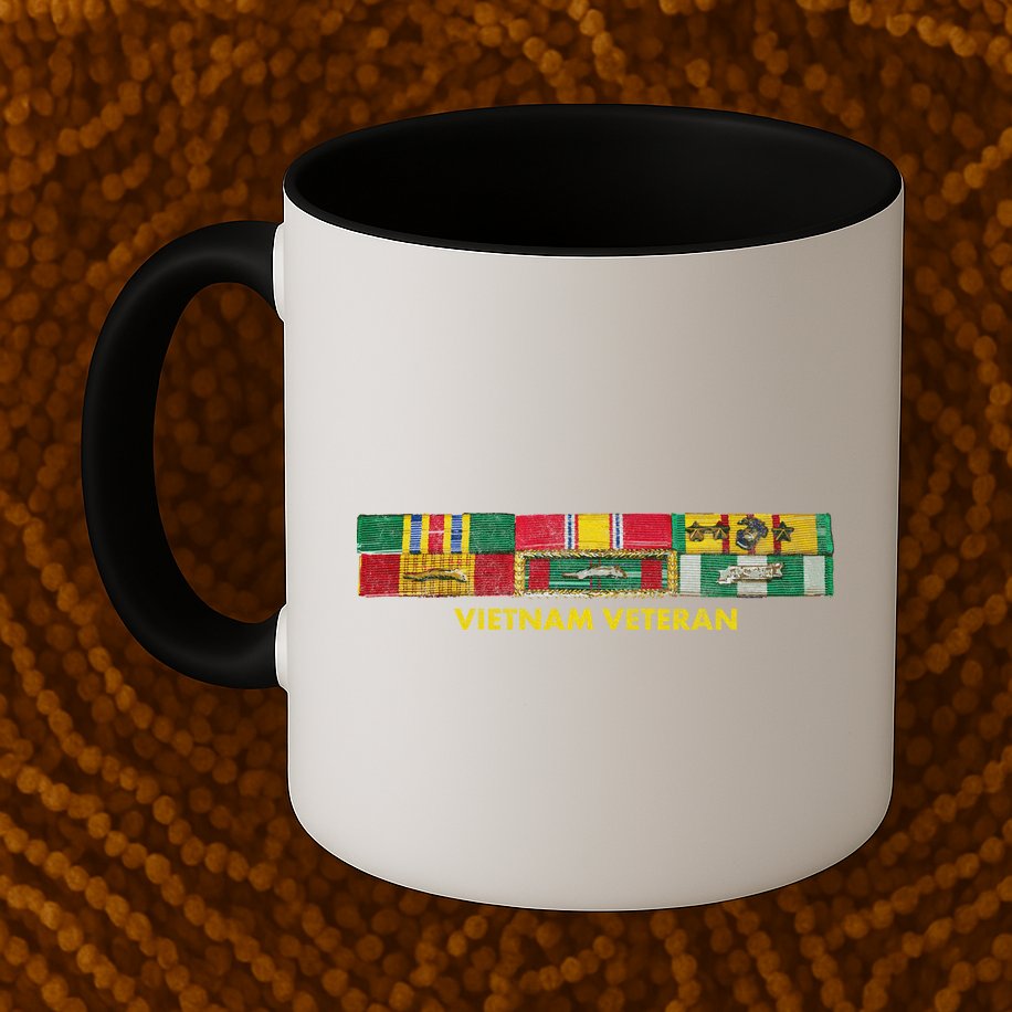 Vietnam Veteran Emblem Mug