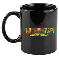 Vietnam Veteran Emblem 11oz C Handle Ceramic Mug