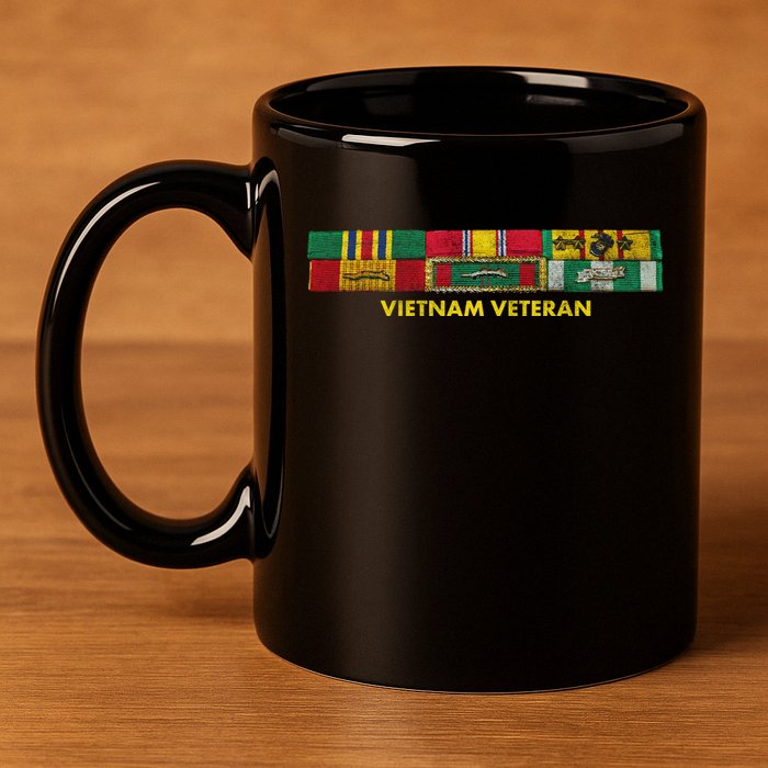 Vietnam Veteran Emblem 11oz C Handle Ceramic Mug