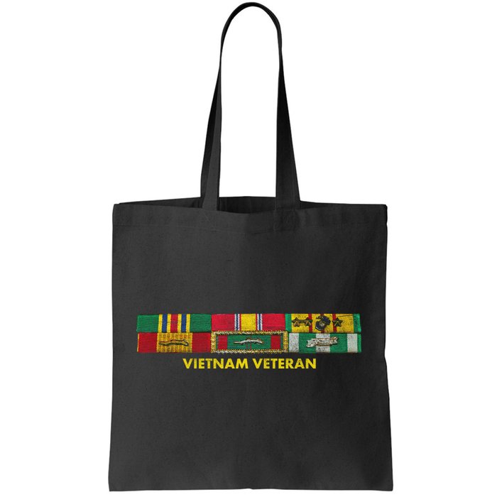 Vietnam Veteran Emblem Tote Bag