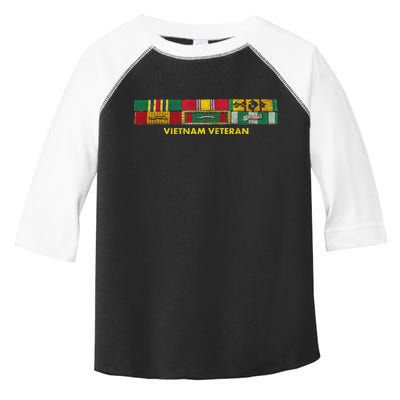 Vietnam Veteran Emblem Toddler Fine Jersey T-Shirt