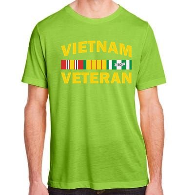 Vietnam Veteran Flag Logo Adult ChromaSoft Performance T-Shirt