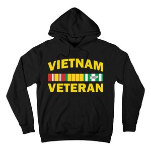 Vietnam Veteran Flag Logo Hoodie