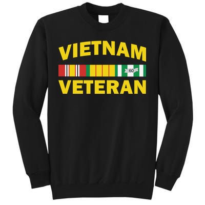 Vietnam Veteran Flag Logo Sweatshirt