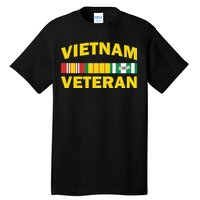 Vietnam Veteran Flag Logo Tall T-Shirt