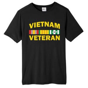 Vietnam Veteran Flag Logo Tall Fusion ChromaSoft Performance T-Shirt