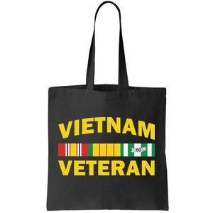 Vietnam Veteran Flag Logo Tote Bag