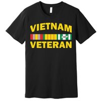 Vietnam Veteran Flag Logo Premium T-Shirt