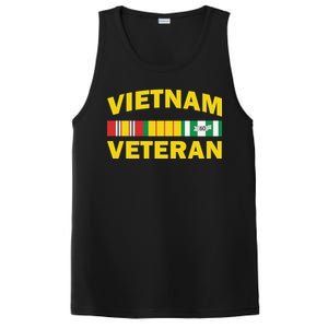 Vietnam Veteran Flag Logo PosiCharge Competitor Tank