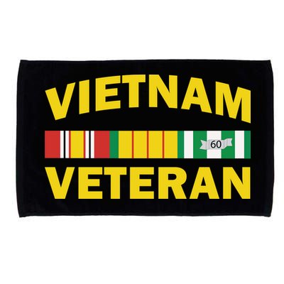 Vietnam Veteran Flag Logo Microfiber Hand Towel