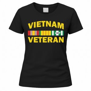 Vietnam Veteran Flag Logo Women's T-Shirt