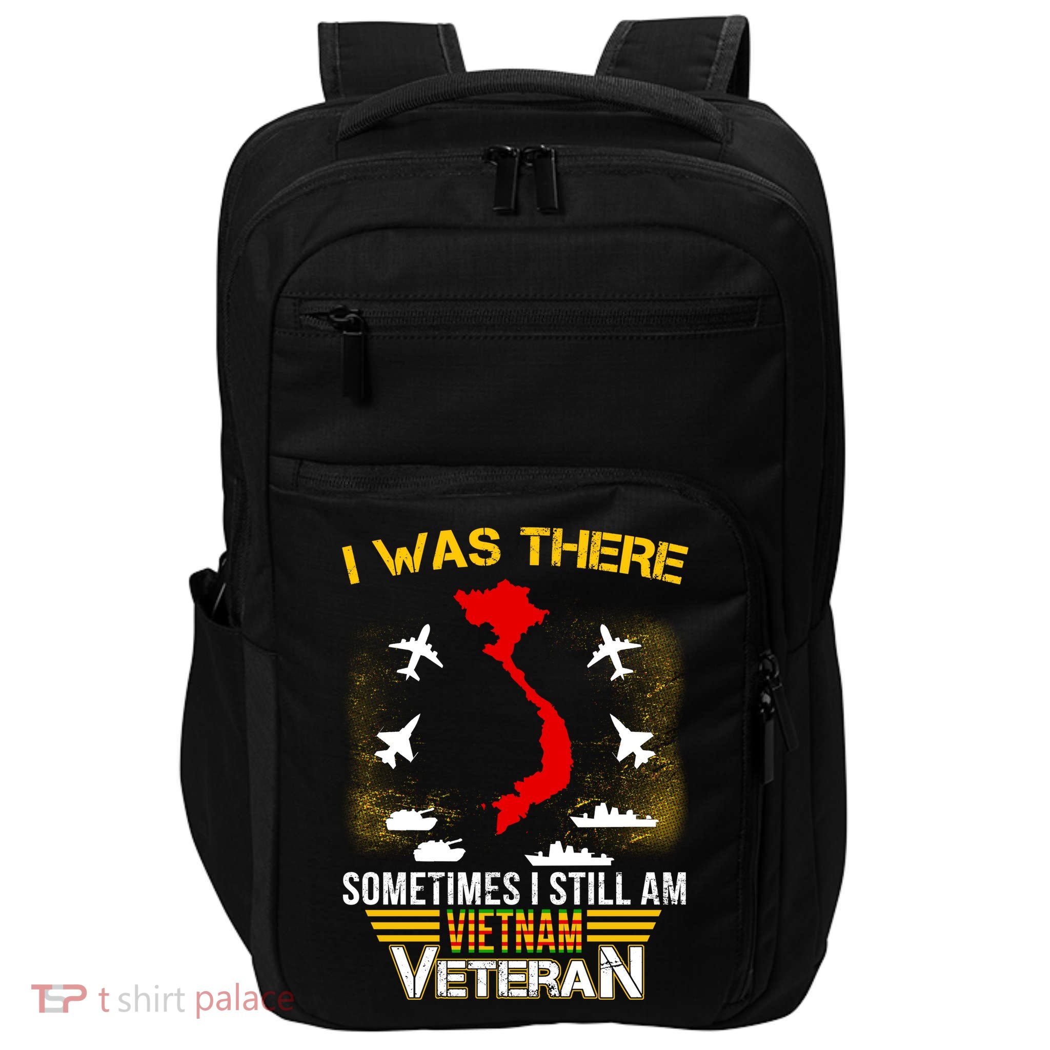 Vietnam Veteran I Was There Impact Tech Backpack