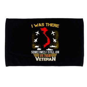 Vietnam Veteran I Was There Microfiber Hand Towel