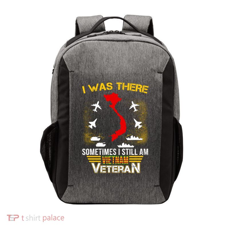 Vietnam Veteran I Was There Vector Backpack