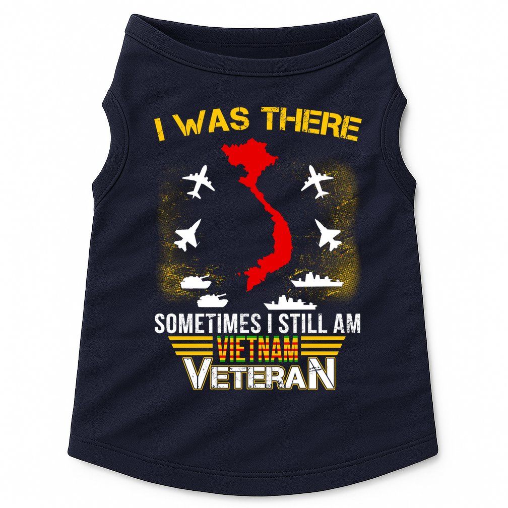 Vietnam Veteran I Was There Doggie Tank