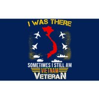 Vietnam Veteran I Was There Bumper Sticker