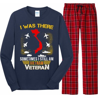 Vietnam Veteran I Was There Long Sleeve Pajama Set