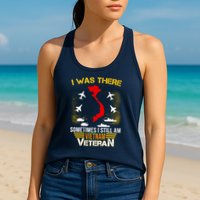 Vietnam Veteran I Was There Womens Tank Top