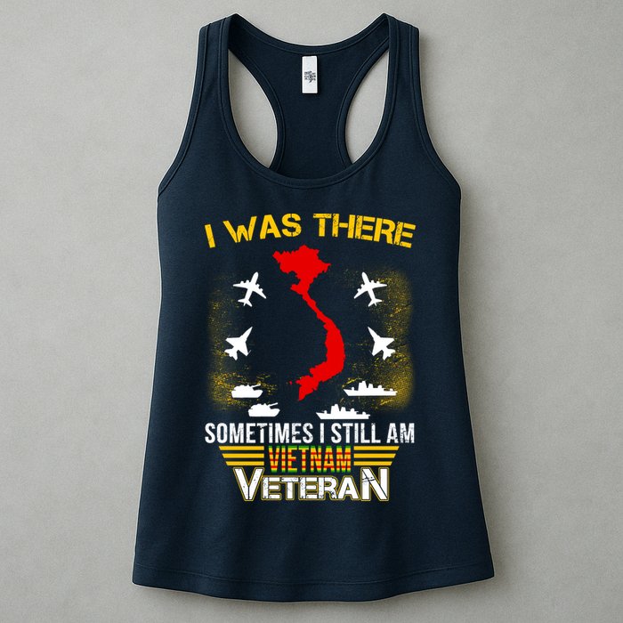 Vietnam Veteran I Was There Womens Tank Top