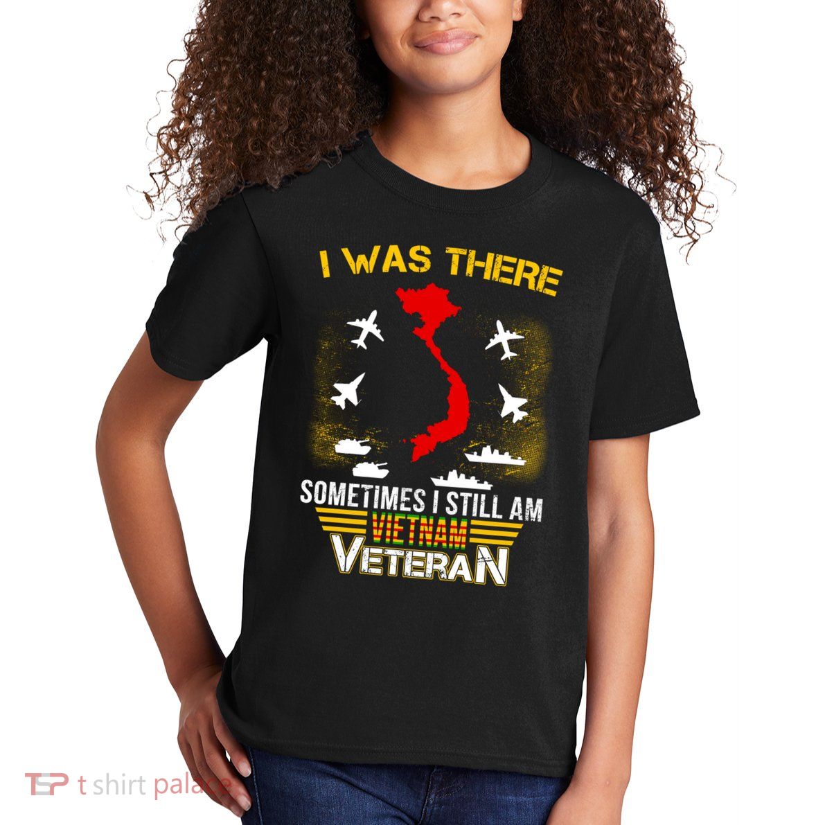 Vietnam Veteran I Was There Kids T-Shirt