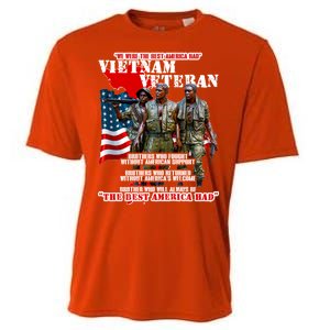 Vietnam Veteran The Best America Had Cooling Performance Crew T-Shirt