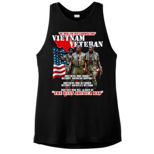 Vietnam Veteran The Best America Had Ladies PosiCharge Tri-Blend Wicking Tank