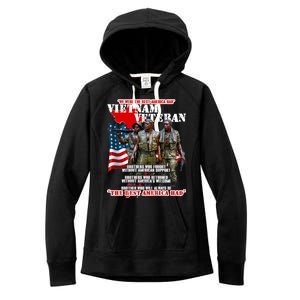 Vietnam Veteran The Best America Had Women's Fleece Hoodie