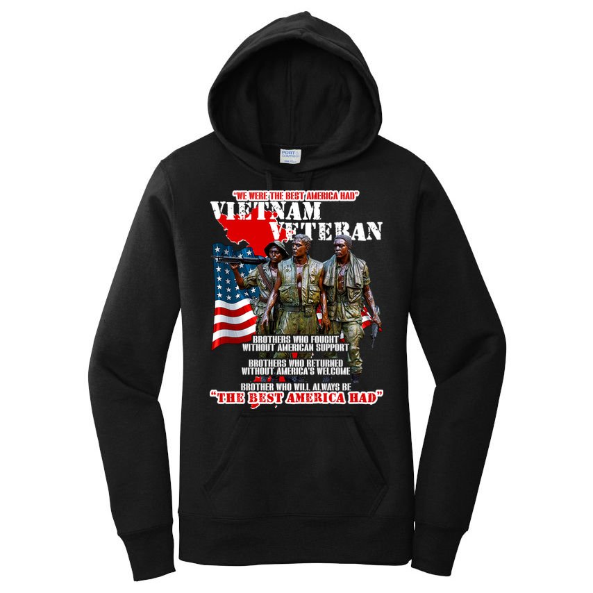Vietnam Veteran The Best America Had Women's Pullover Hoodie